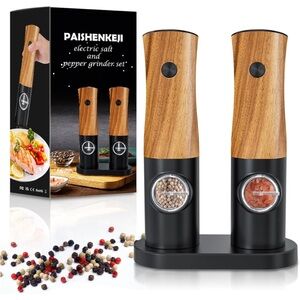 Electric salt and pepper shakers